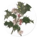 Christmas Holly stickers by ChristmasCafe Christmas Holly stickers