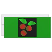 Christmas Holly VI rack cards by colorimages Christmas Holly VI rack cards
