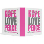 Christmas Hope Love Peace Photo Album and Binder