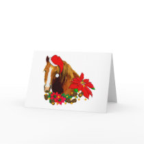 Christmas Horse cards by orsobear Christmas Horse cards