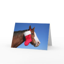 Christmas Horse cards