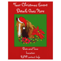 Christmas Horse flyers