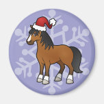 Christmas Horse Magnet