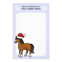 Christmas Horse Personalized Stationery