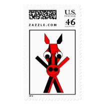 Christmas Horse postage