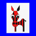 Christmas Horse postcards