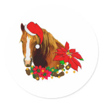 Christmas Horse stickers