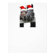 Christmas Horses Letterhead