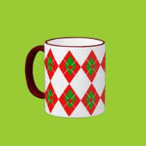 Christmas hot chocolate mug