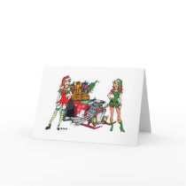 christmas hotrod cards by Dennis_Holmes christmas hotrod cards