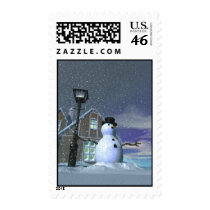Christmas House Postage postage