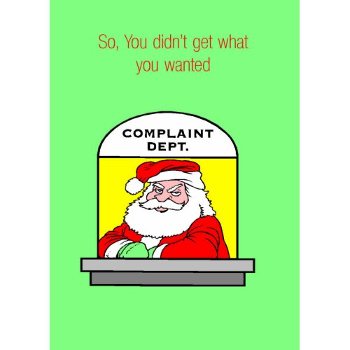 Christmas Humor Card card