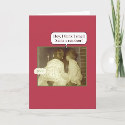 Christmas Humor Greeting Card