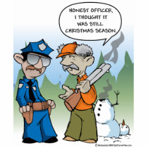 Christmas Hunting Season photo sculptures