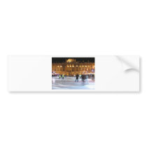 Christmas Ice Skating bumper stickers