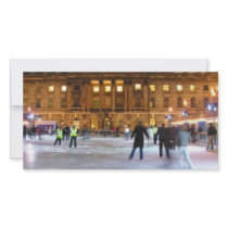 Christmas Ice Skating photo cards