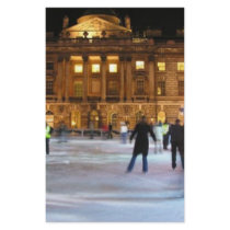 Christmas Ice Skating stationery