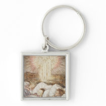 Christmas illustrations key chain