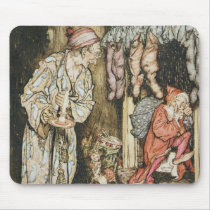 Christmas illustrations mouse pads