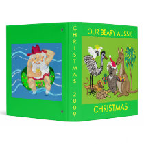 Christmas in Australia binders by Annaart Christmas in Australia binders