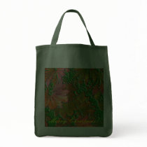Christmas in Autumn - Grocery Tote bags