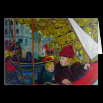 CHRISTMAS IN CHOLET (deep colors) cards