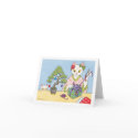 Christmas in Japan notecard by bmoussart Christmas in Japan notecard