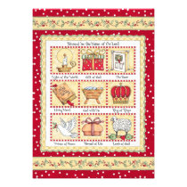 Christmas... In Jesus Name... Flat Card! invitations