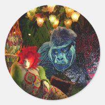 Christmas in New York Sticker