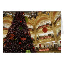 Christmas in Paris Greeting/Note Card