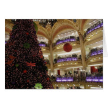 Christmas in Paris Greeting/Note Card
