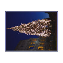 Christmas in Rome Postcard
