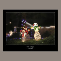 Christmas in San Diego posters