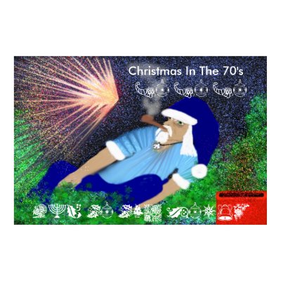 Christmas in the 70's poster by DoviGirl2008