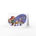 Christmas in the Forest Card