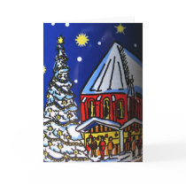 Christmas in Town - Customized cards