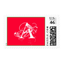 Christmas Initial/Monogram Postage