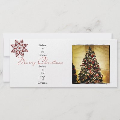 Christmas instagram photo rack cards