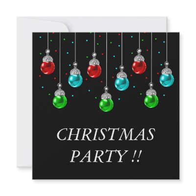 Christmas invitations