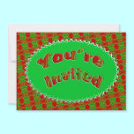 Christmas Invitation invitations