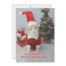 Christmas Invitation by myrtieshuman Christmas Invitation