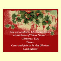 Christmas Invitation invitations