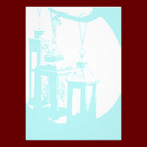 christmas invitation card, stamp invitations