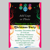 Christmas Invitation Design invitations