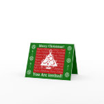 Christmas Invitation Notecard