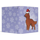 Christmas Irish / English / Gordon / R&W Setter binders