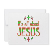 Christmas is about Jesus invitations by holidayideas Christmas is about Jesus invitations