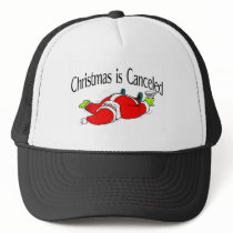 Christmas Is Canceled Santa hats