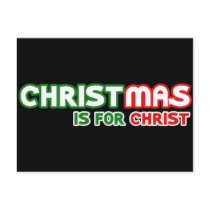 Christmas is for Jesus Christ Christians Unite postcards by BoogieMonst Christmas is for Jesus Christ Christians Unite postcards