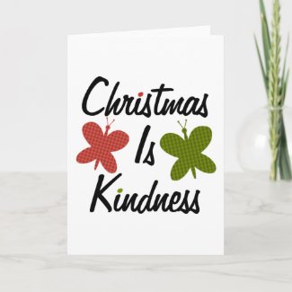 Christmas Is Kindness card